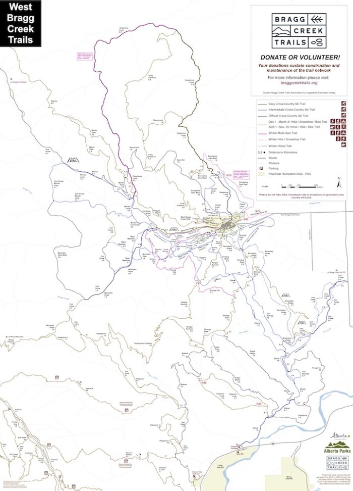 Trail Maps | Bragg Creek Trails