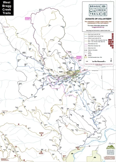 Cross Country Ski Map