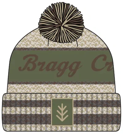 Green and Grey PomPom Toque Green and Grey PomPom Toque